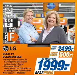 Expert Lg oled tv oled65c59lb Angebot