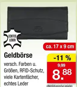 Zimmermann Geldbörse Angebot