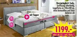 Möbel Boss Boxspringbett cody Angebot