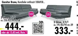 Möbel Boss 3-sitzer garnitur bruno Angebot