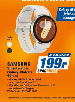 Expert Samsung smartwatch galaxy watch7 40mm Angebot
