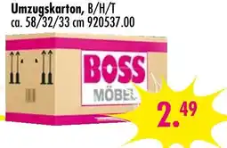 Möbel Boss Umzugskarton Angebot
