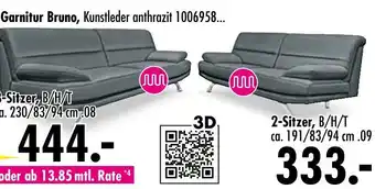 Möbel Boss Garnitur bruno Angebot