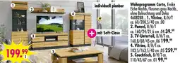 Möbel Boss Wohnprogramm corte Angebot