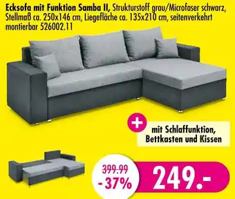 Möbel Boss Ecksofa mit funktion samba ii Angebot