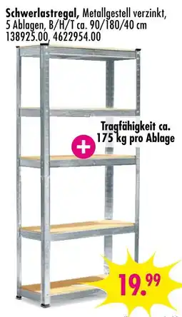Möbel Boss Schwerlastregal Angebot