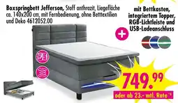 Möbel Boss Boxspringbett jefferson Angebot