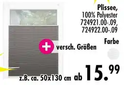 Möbel Boss Plissee Angebot
