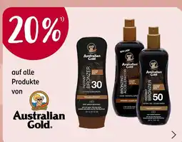 Rossmann Australian gold 20 % Angebot