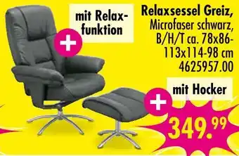Möbel Boss Relaxsessel greiz Angebot