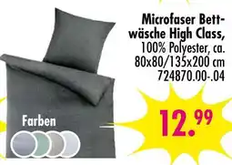 Möbel Boss Microfaser bettwäsche high class Angebot