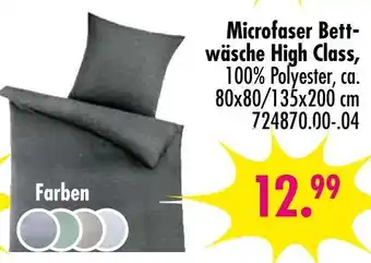 Möbel Boss Microfaser bettwäsche high class Angebot