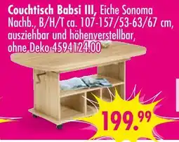 Möbel Boss Couchtisch babsi iii Angebot