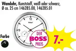 Möbel Boss Wanduhr Angebot