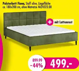 Möbel Boss Polsterbett fiona Angebot