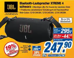 Expert Jbl bluetooth-lautsprecher xtreme 4 schwarz Angebot