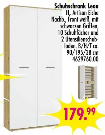 Möbel Boss Schuhschrank leon ii Angebot