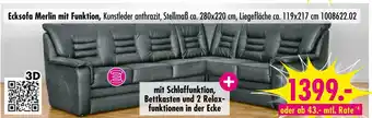 Möbel Boss Ecksofa merlin mit funktion Angebot