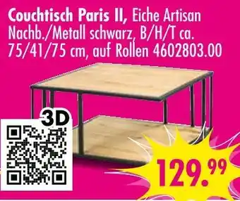 Möbel Boss Couchtisch paris ii Angebot