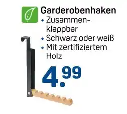 Rossmann Garderobenhaken schwarz Angebot