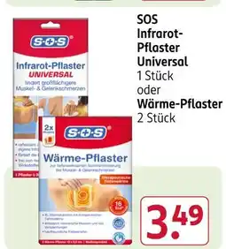 Rossmann Sos infrarot-pflaster universal Angebot