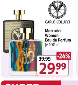 Rossmann Carlo colucci man eau de parfum Angebot