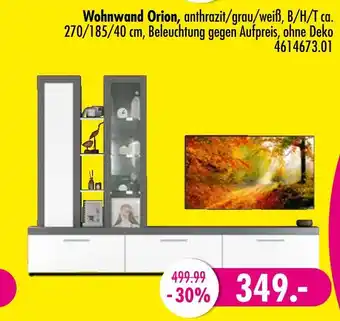 Möbel Boss Wohnwand orion Angebot
