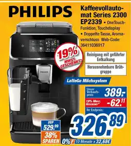 Expert Philips kaffeevollautomat series 2300 ep2339 Angebot