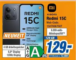 Expert Xiaomi smartphone redmi 15c Angebot