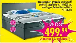 Möbel Boss Boxspringbett orlando Angebot