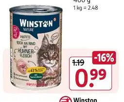 Rossmann Winston nature pastete Angebot