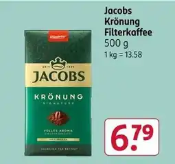 Rossmann Jacobs krönung filterkaffee Angebot