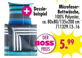 Möbel Boss Microfaser-bettwäsche Angebot