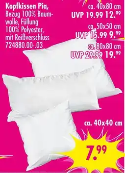 Möbel Boss Kopfkissen pia Angebot