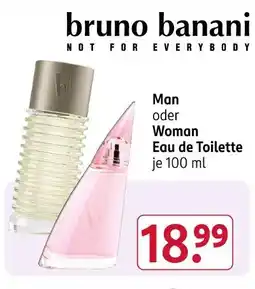 Rossmann Bruno banani man eau de toilette Angebot