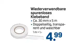Rossmann Wiederverwendbares spurenloses klebeband Angebot