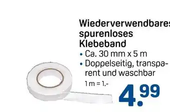 Rossmann Wiederverwendbares spurenloses klebeband Angebot