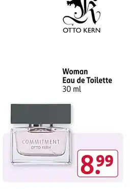 Rossmann Otto kern commitment woman eau de toilette Angebot