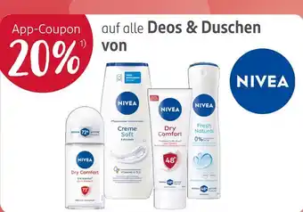 Rossmann Nivea dry comfort roll-on Angebot