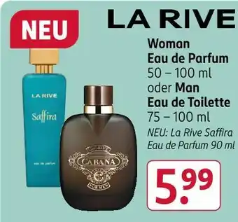 Rossmann La rive woman eau de parfum Angebot