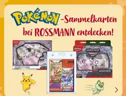 Rossmann Pokémon friedwuff ex kollektion Angebot