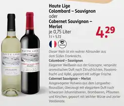 Rossmann Haute lige colombard – sauvignon Angebot