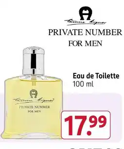 Rossmann Etienne aigner private number for men Angebot