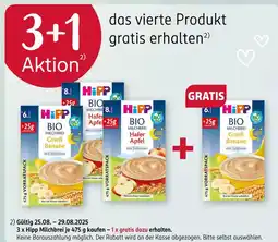 Rossmann Hipp bio milchbrei grieß banane Angebot