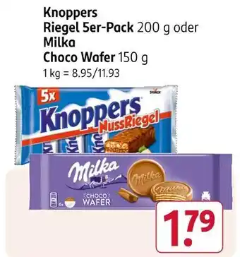Rossmann Knoppers riegel 5er-pack Angebot