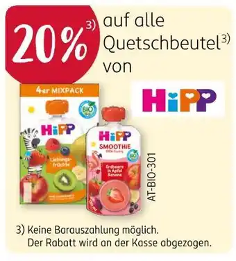 Rossmann Hipp lieblingsfrüchte 4er mixpack Angebot