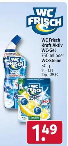 Rossmann Wc frisch kraft aktiv wc-gel Angebot