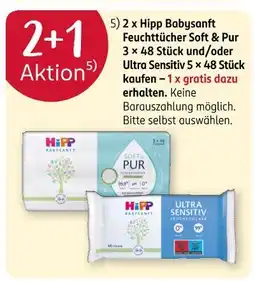Rossmann Hipp 2+1 aktion Angebot
