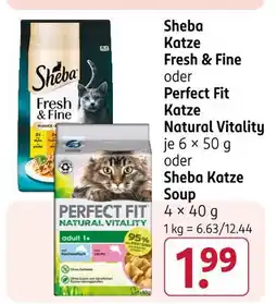Rossmann Sheba katze fresh & fine Angebot