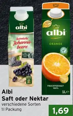 CAP Markt Albi Saft oder Nektar Angebot